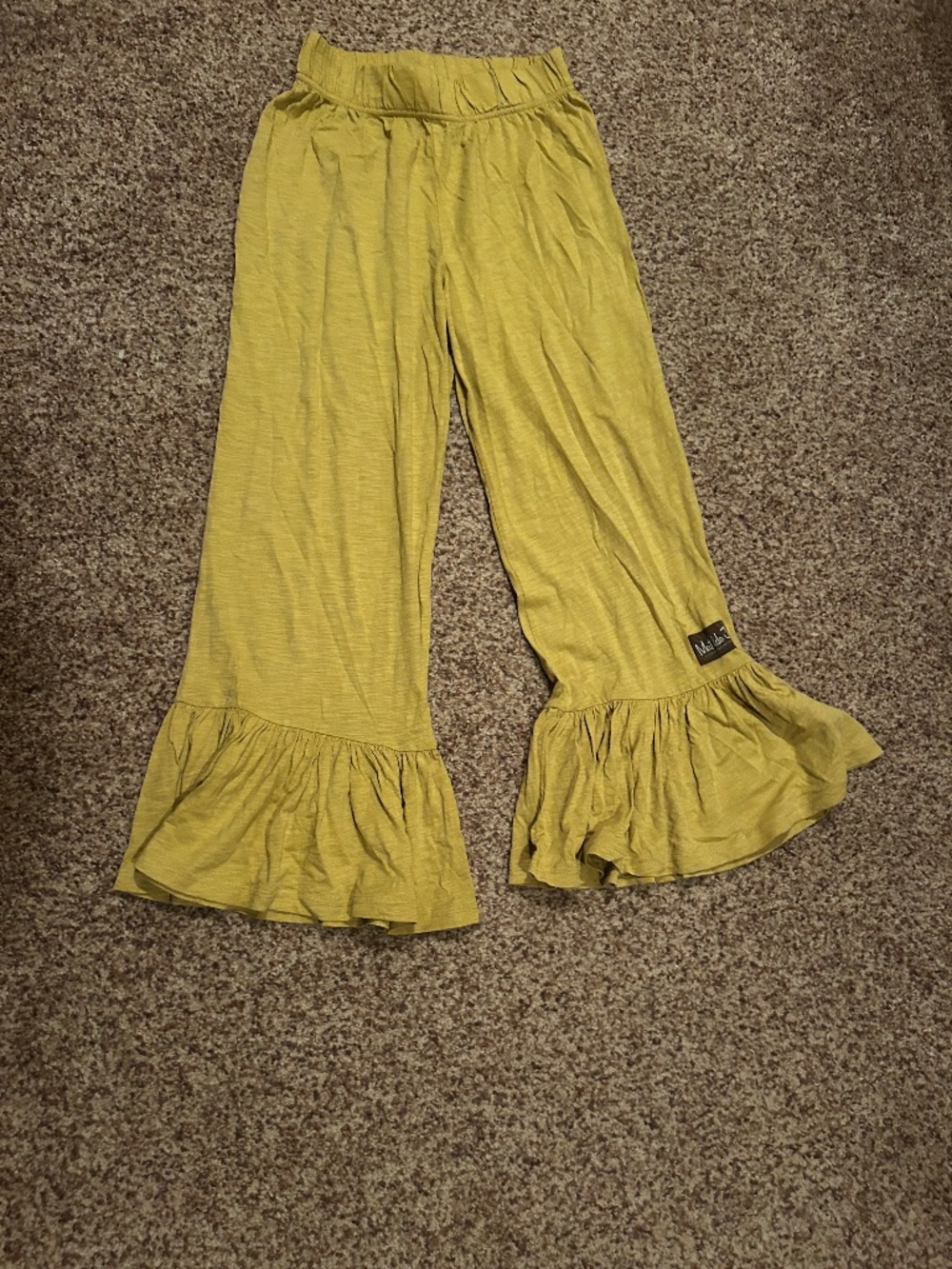 MATILDA JANE ruffle cropped pants